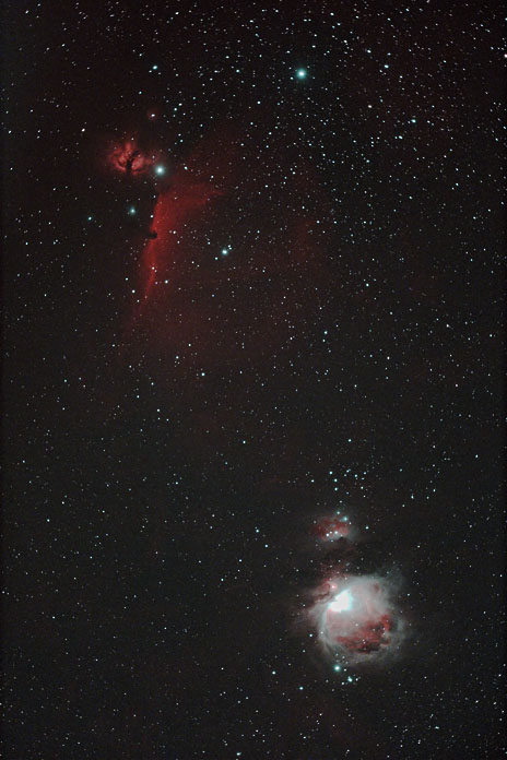[Horse Head Nebula and M42]